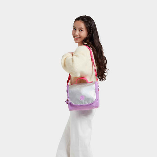 Kipling New Kichirou Lunch Bag Tassen Paars | BE 1924BE